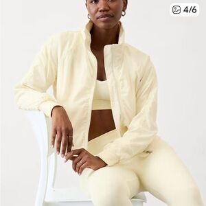 Athleta Women's Soft Butter Cream Utility Jacket